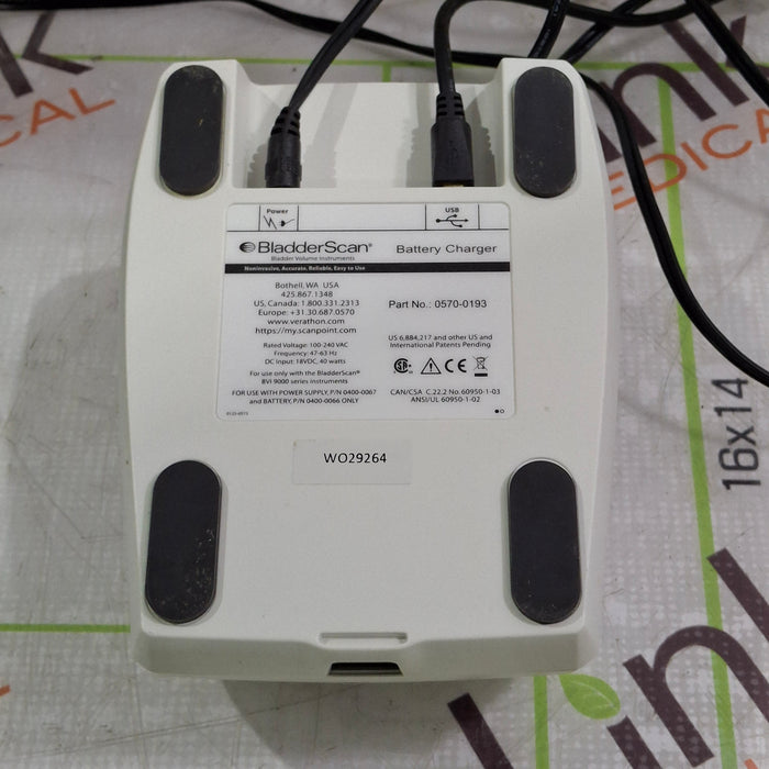 Verathon Medical, Inc BladderScan 0570-0193 Battery Charger