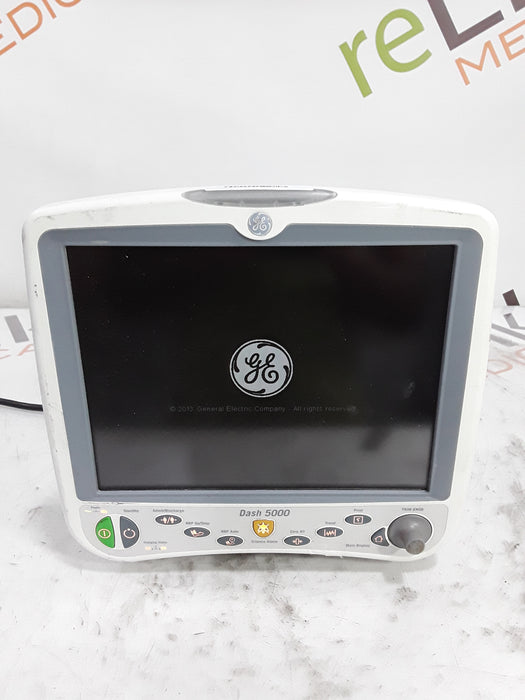 GE Healthcare Dash 5000 - Masimo SpO2 Patient Monitor