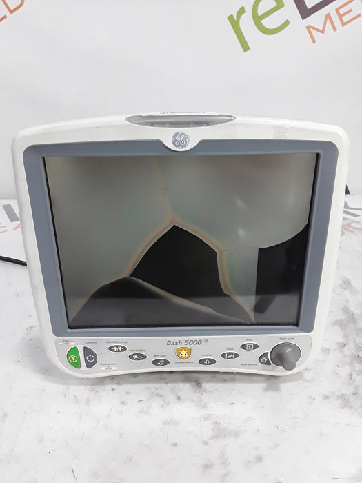 GE Healthcare Dash 5000 - GE/Nellcor SpO2 Patient Monitor