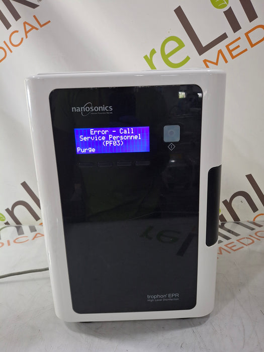 NanoSonics Trophon EPR High Level Disinfection