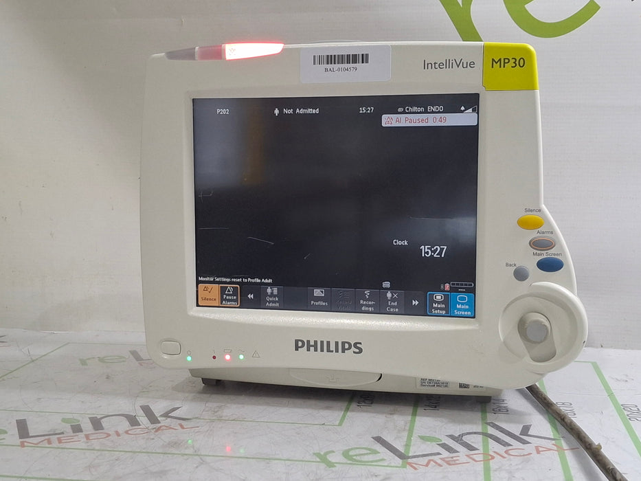 Philips IntelliVue MP30 Patient Monitor