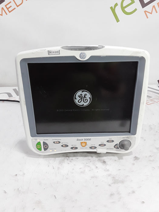 GE Healthcare Dash 5000 - Masimo SpO2 Patient Monitor