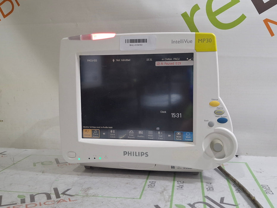 Philips IntelliVue MP30 Patient Monitor