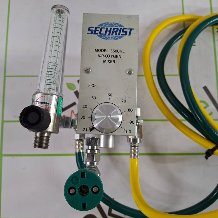 Sechrist 3500HL Air-Oxygen Mixer