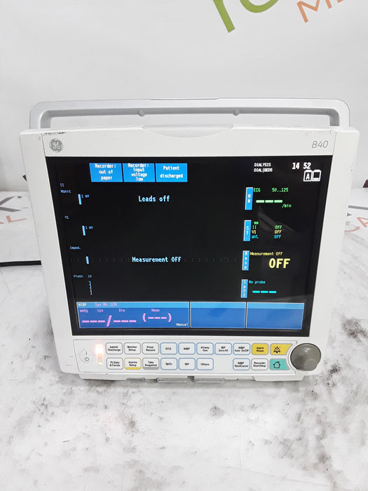 GE Healthcare B40 Patient Monitor