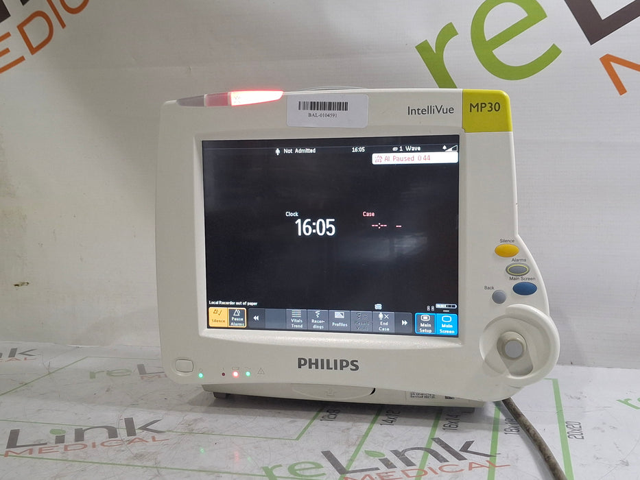 Philips IntelliVue MP30 Patient Monitor