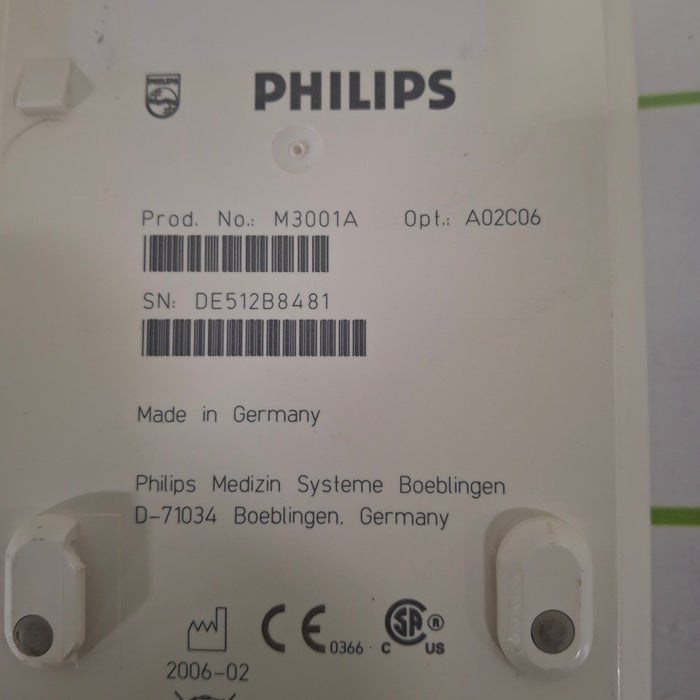 Philips M3001A-A02C06 OxiMax SpO2, NIBP, ECG, Temp, IBP MMS Module