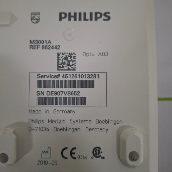 Philips M3001A-A03 Masimo SpO2, NIBP, ECG MMS Module