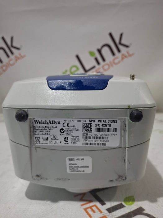 Welch Allyn Spot 420 - NIBP, Temp, Nellcor SpO2 Vital Signs Monitor