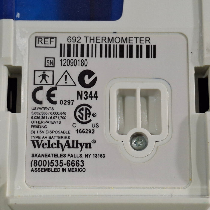 Welch Allyn SureTemp Plus 692 Thermometer