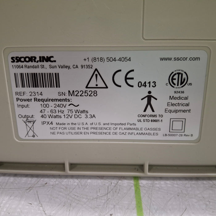 SSCOR, Inc. 2314 Portable Aspirator