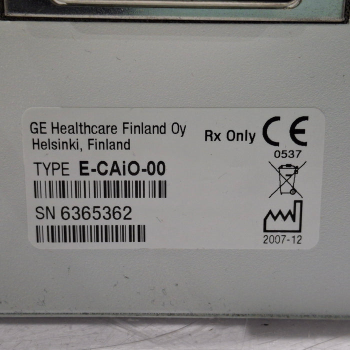 GE Healthcare E-CAiO-00 Gas Exhaust Module