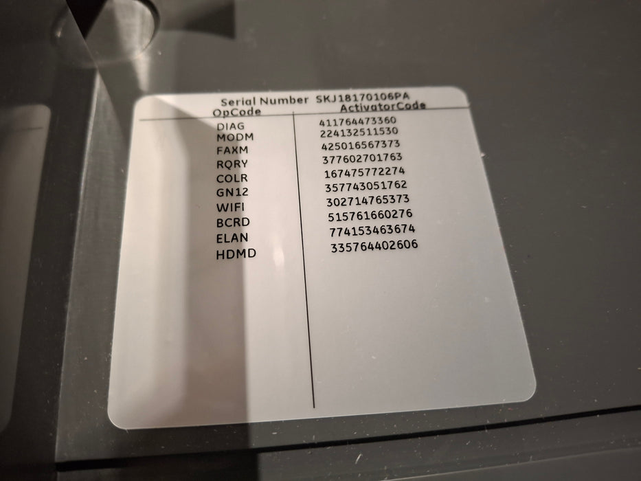 GE Healthcare MAC 5500 HD ECG without CAM Module