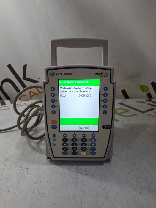 CareFusion Alaris 8015 Large Screen POC Infusion Pump