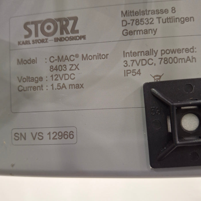 Karl Storz 8403 ZX C-MAC Monitor