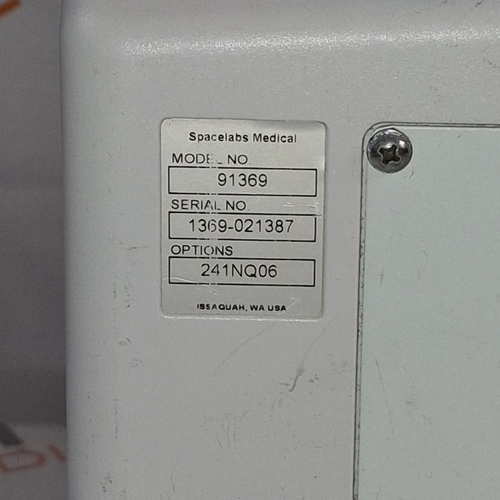 Spacelabs Healthcare Ultraview SL 91369 Monitor