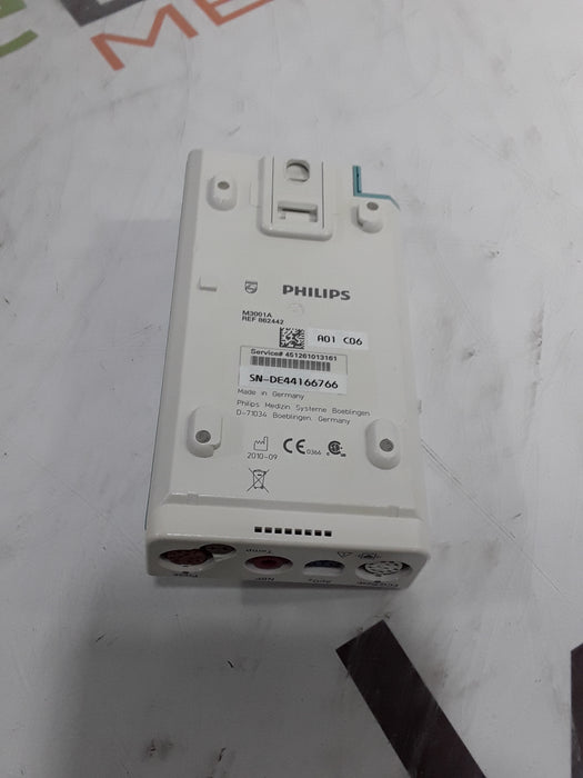 Philips M3001A-A01C06 Fast SpO2, NIBP, ECG, Temp, IBP MMS Module