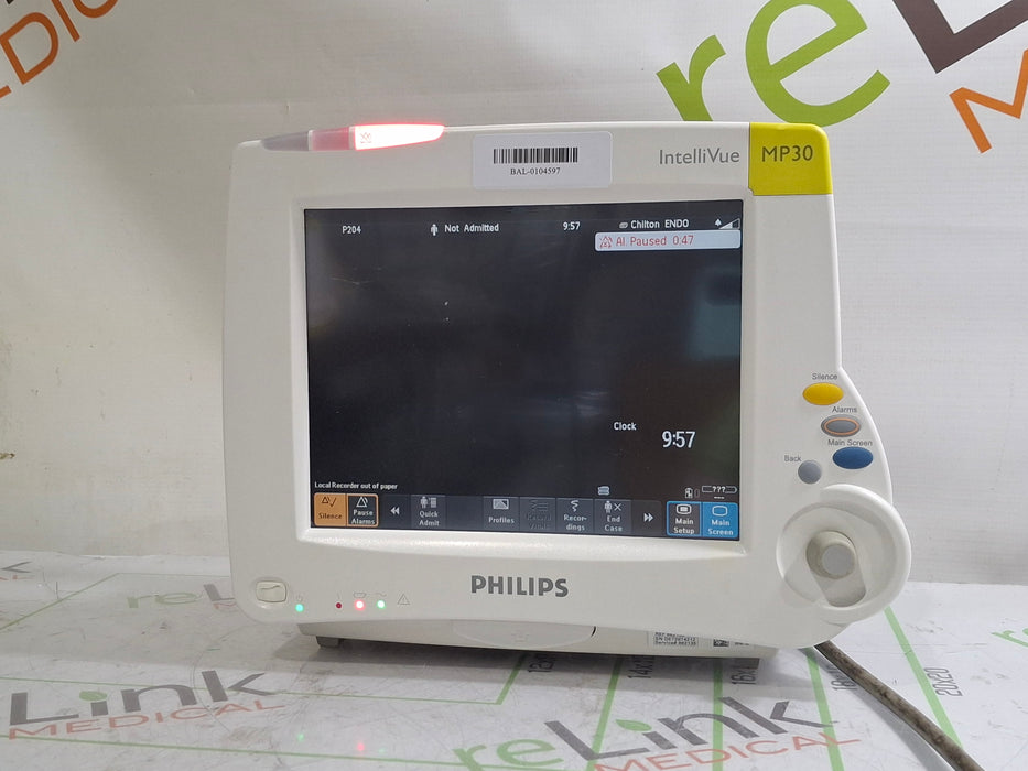 Philips IntelliVue MP30 Patient Monitor