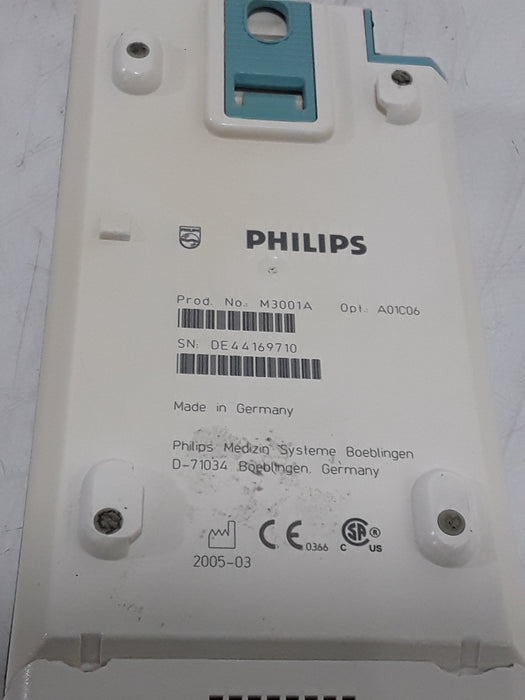 Philips M3001A-A01C06 Fast SpO2, NIBP, ECG, Temp, IBP MMS Module