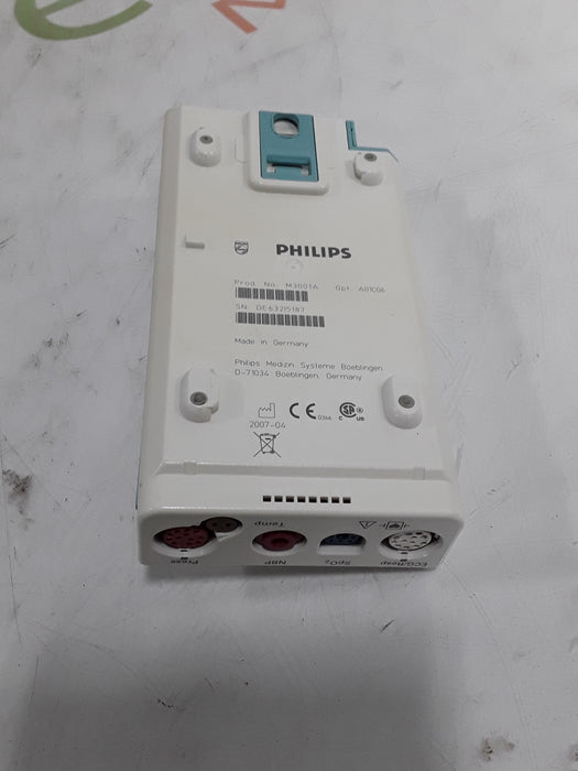 Philips M3001A-A01C06 Fast SpO2, NIBP, ECG, Temp, IBP MMS Module