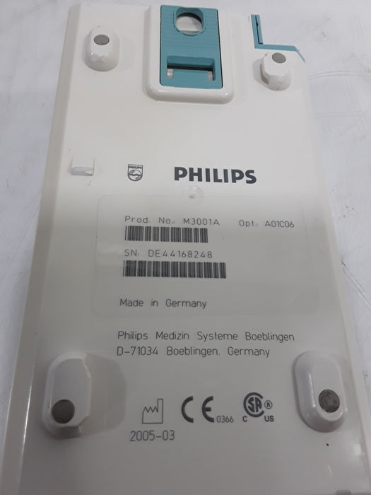Philips M3001A-A01C06 Fast SpO2, NIBP, ECG, Temp, IBP MMS Module