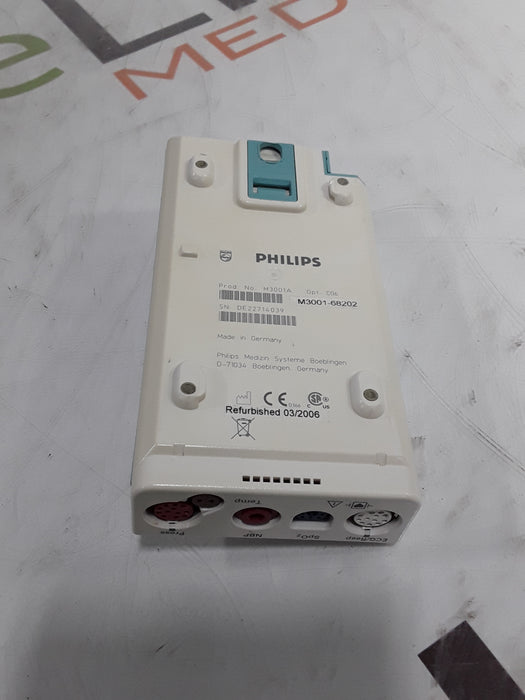 Philips M3001A-C06 Fast SpO2, NIBP, ECG, Temp, IBP MMS Module