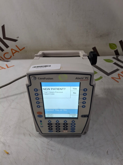 CareFusion Alaris 8015 Large Screen POC Infusion Pump