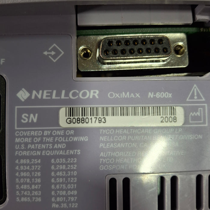 Nellcor OxiMax N-600x Pulse Oximeter