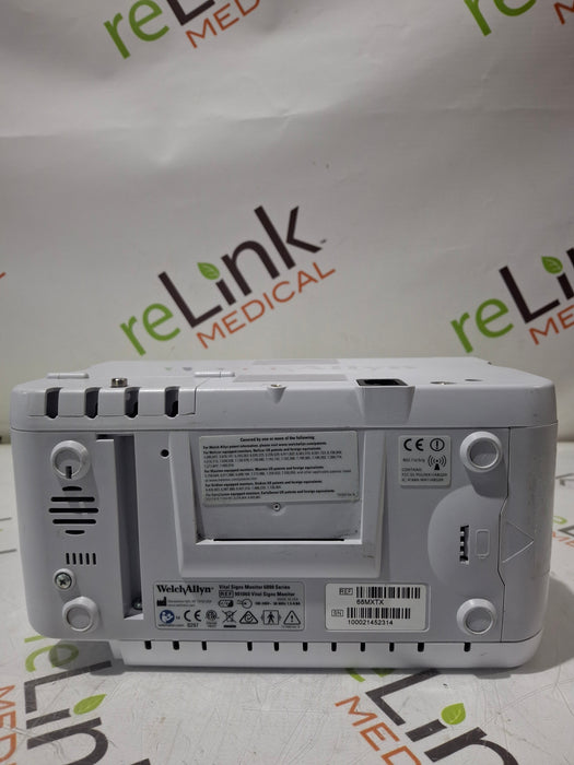 Welch Allyn Connex 6800 68MXTX - Masimo SpO2, SureTemp Vital Signs Monitor