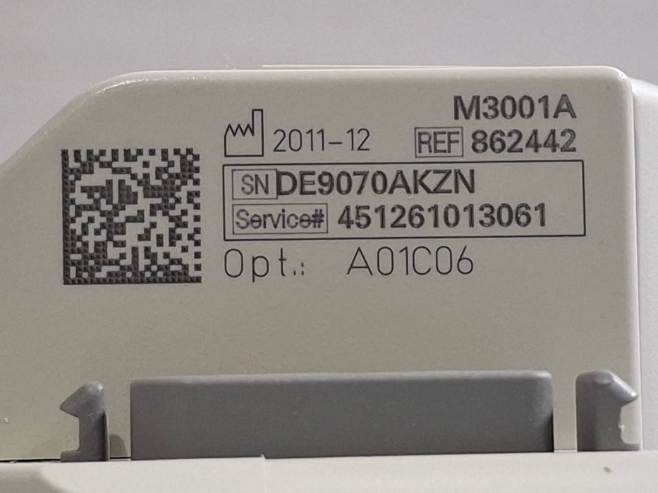 Philips M3001A-A01C06 Fast SpO2, NIBP, ECG, Temp, IBP MMS Module
