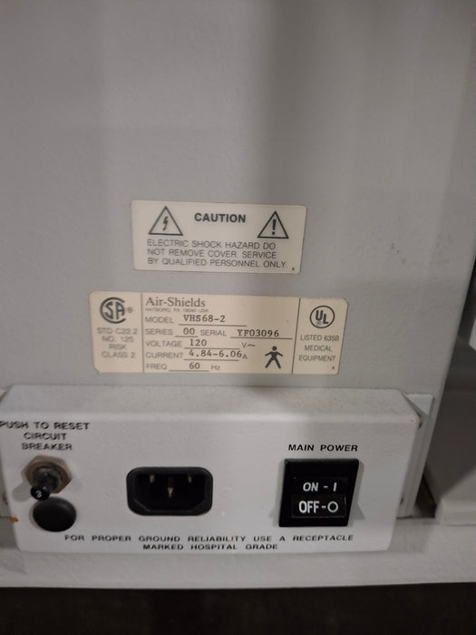 Air-Shields C550 Isolette Infant Incubator