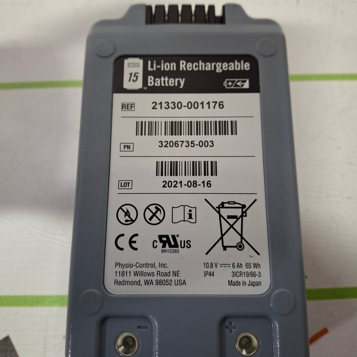 Physio-Control LifePak 15 Rechargeable Lithium Ion Battery