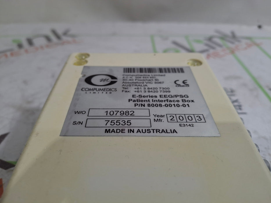 Compumedics 8008-0010-01 EEG/PSG Patient Interface/Amplifier