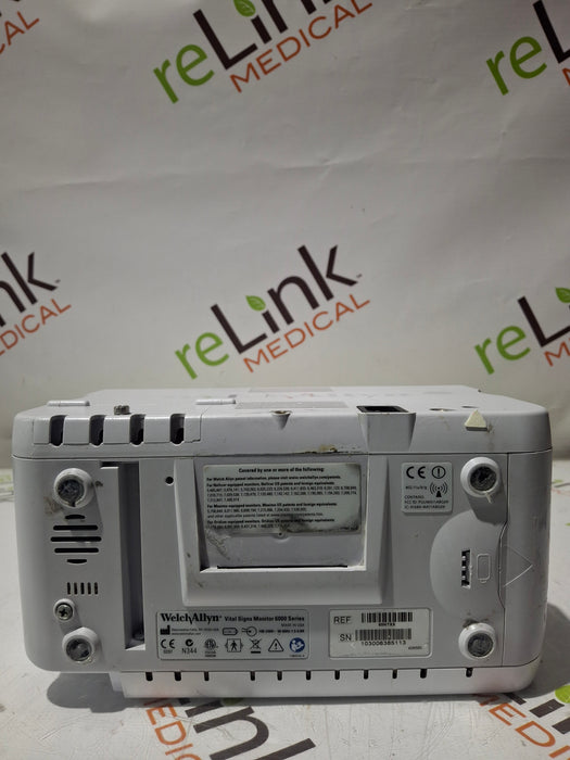 Welch Allyn Connex 6500 65NTXX - Nellcor SpO2, SureTemp Vital Signs Monitor