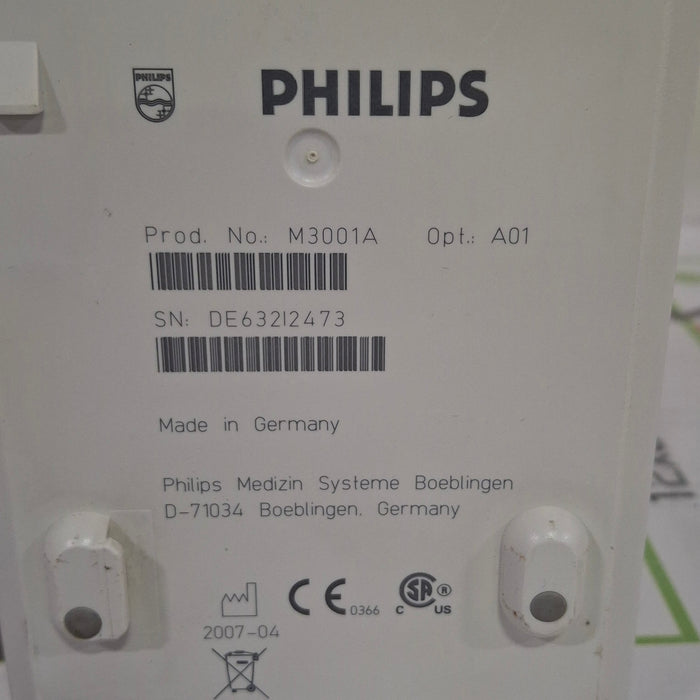 Philips M3001A-A01 Fast SpO2, NIBP, ECG MMS Module