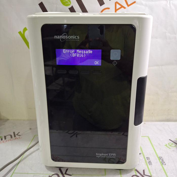 NanoSonics Trophon EPR High Level Disinfection