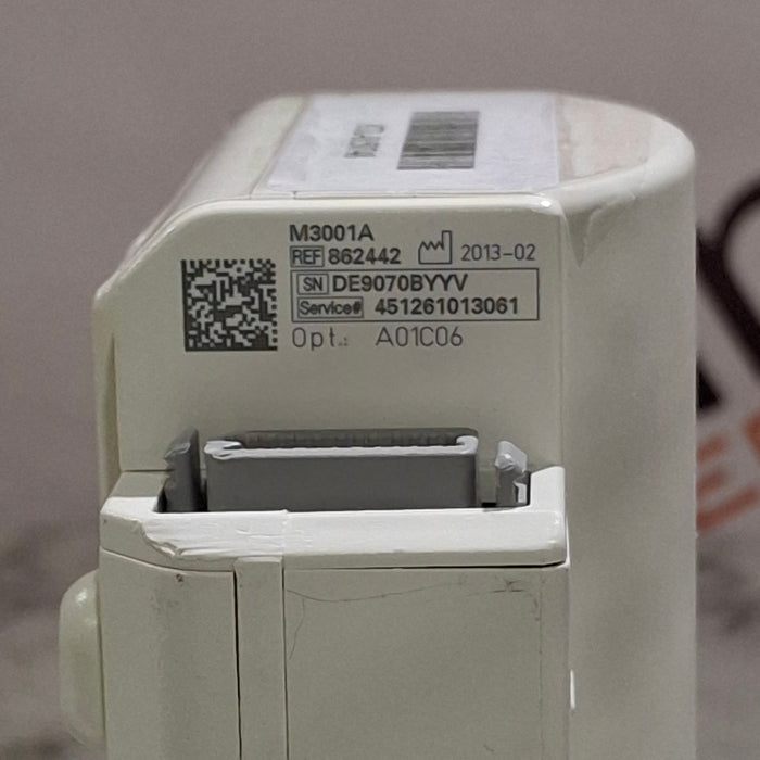 Philips M3001A-A01C06 Fast SpO2, NIBP, ECG, Temp, IBP MMS Module