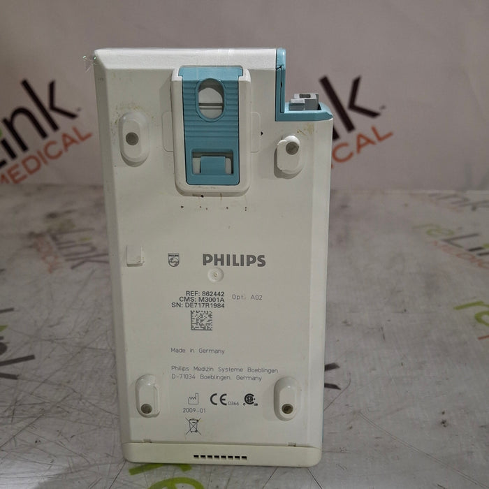 Philips M3001A-A02 OxiMax SpO2, NIBP, ECG MMS Module