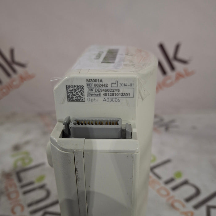 Philips M3001A-A03C06 Masimo SpO2, NIBP, ECG, Temp, IBP MMS Module