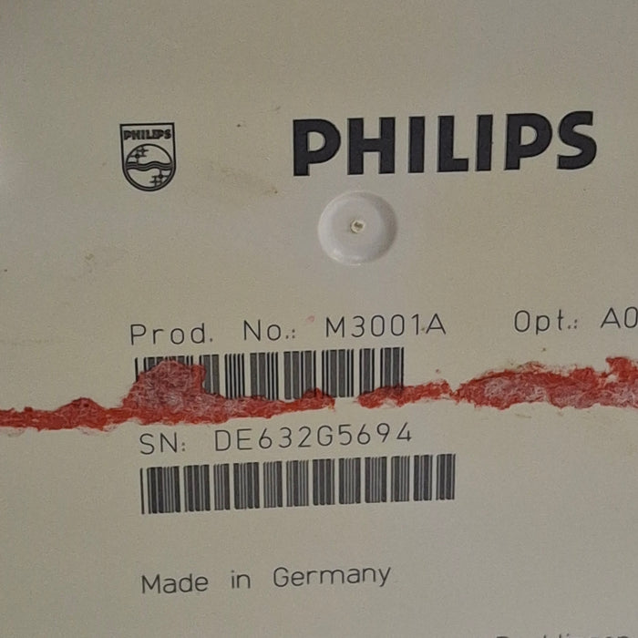 Philips M3001A-A03C06 Masimo SpO2, NIBP, ECG, Temp, IBP MMS Module