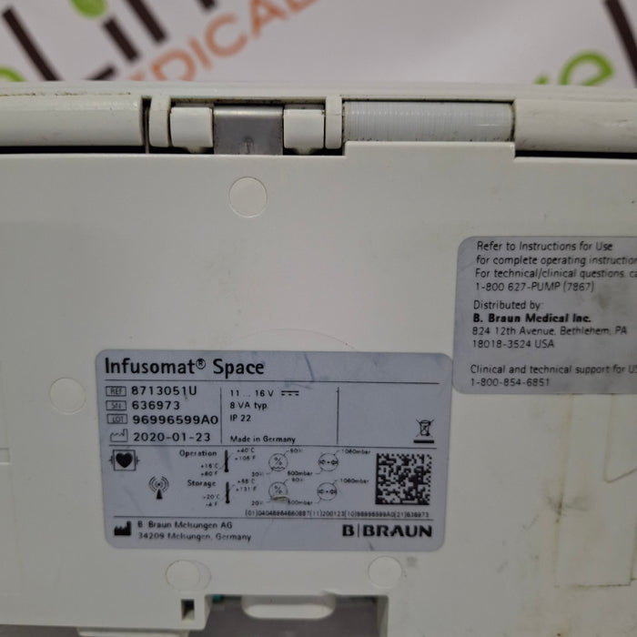 B. Braun Infusomat Space Infusion Pump