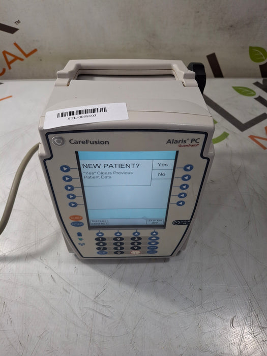 CareFusion Alaris 8015 Large Screen POC Infusion Pump