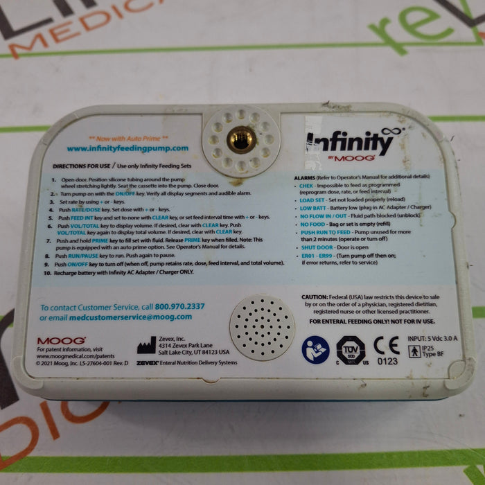 Moog Medical Infinity Enteral Feeding Pump