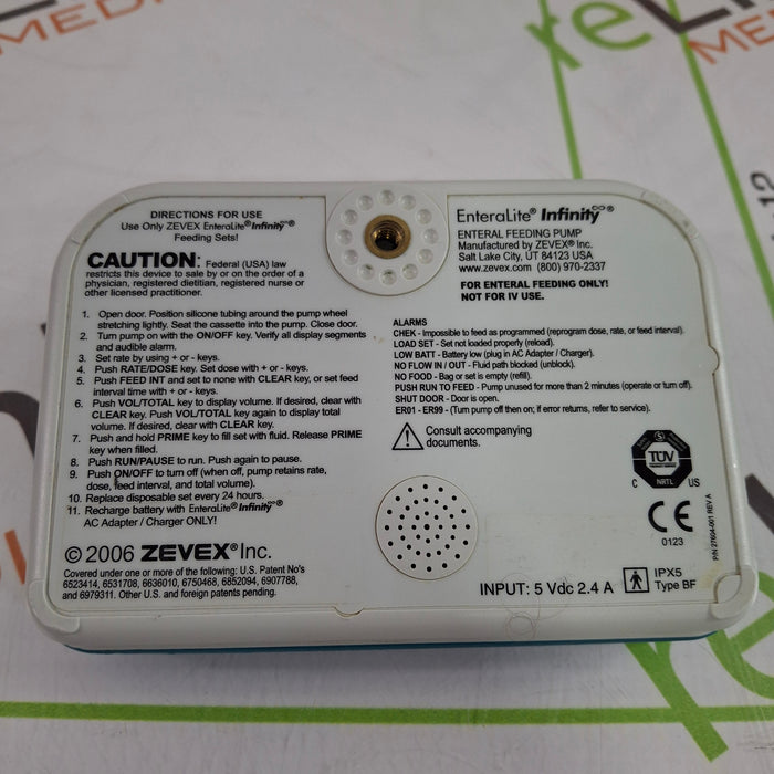 Moog Medical Enteralite Infinity Enteral Feeding Pump