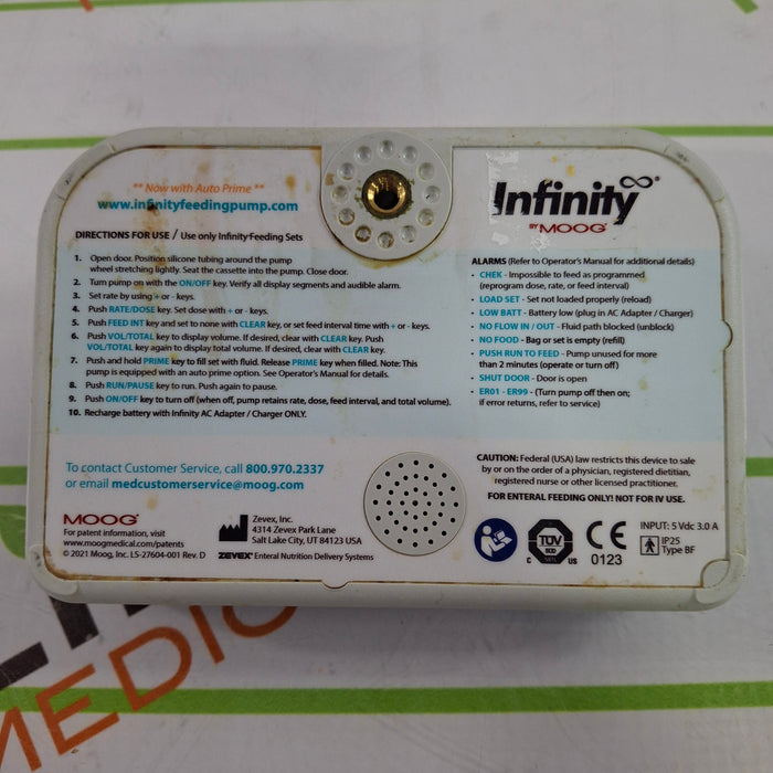 Moog Medical Infinity Enteral Feeding Pump