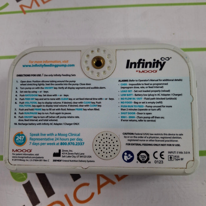 Moog Medical Infinity Enteral Feeding Pump