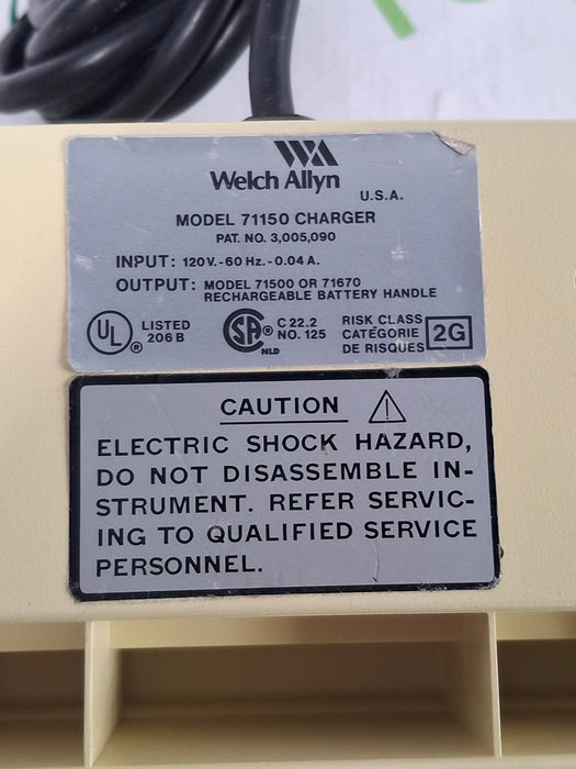 Welch Allyn 71150 Charger