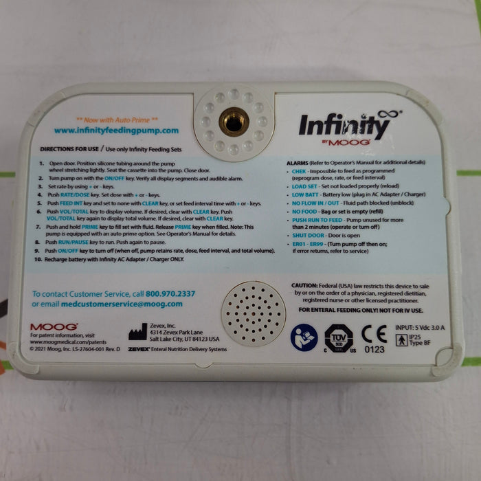 Moog Medical Infinity Enteral Feeding Pump