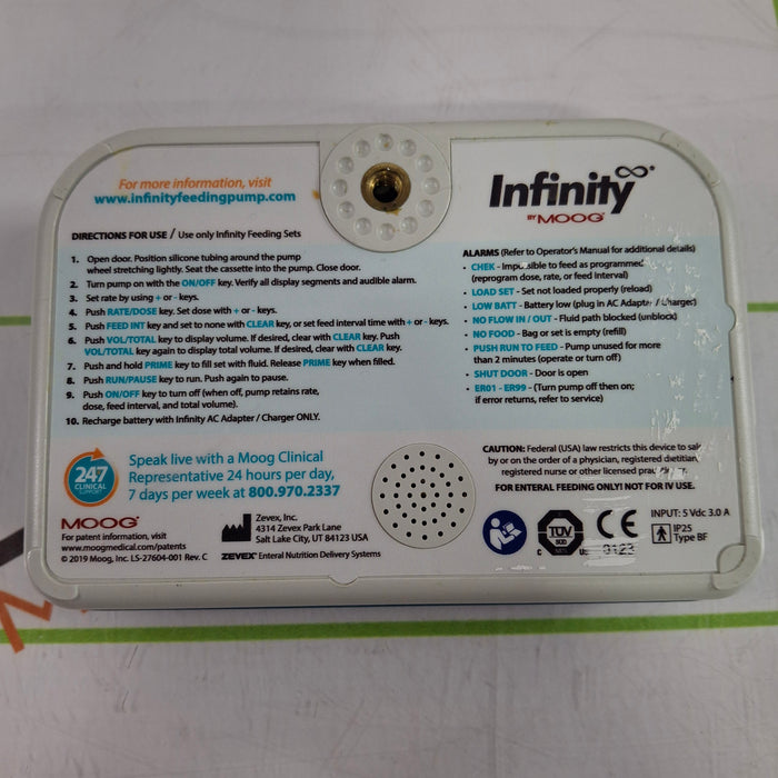 Moog Medical Infinity Enteral Feeding Pump