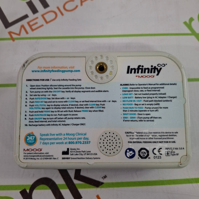Moog Medical Infinity Enteral Feeding Pump